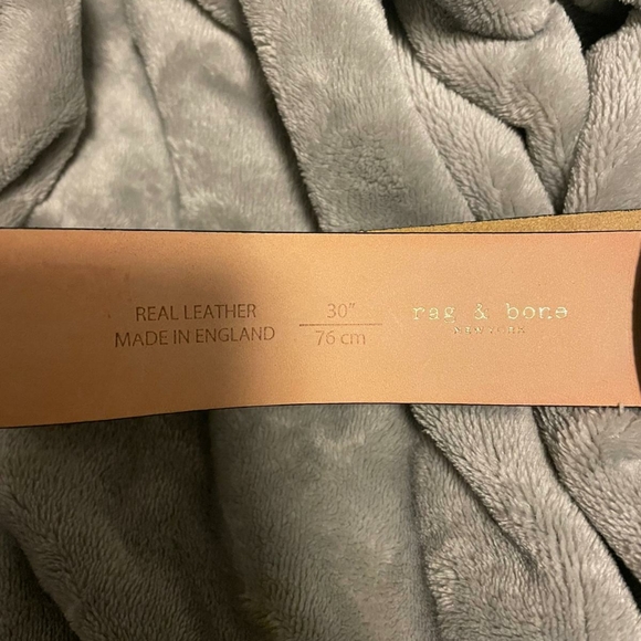 Rag & Bone Bourbon brown Rugged Belt - Picture 4 of 5